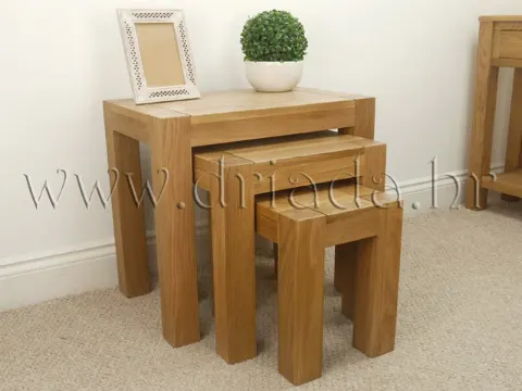 Moderni hrastovi stolići