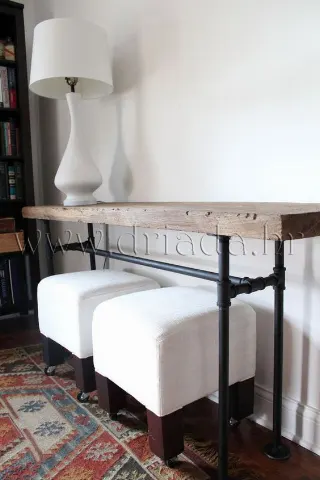 Industrial chic barski stol