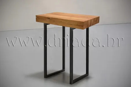masivna industrial chic stolica
