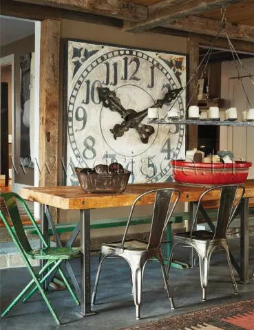 Industrial chic interijer