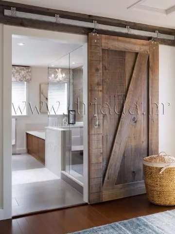 Industrial chic vrata